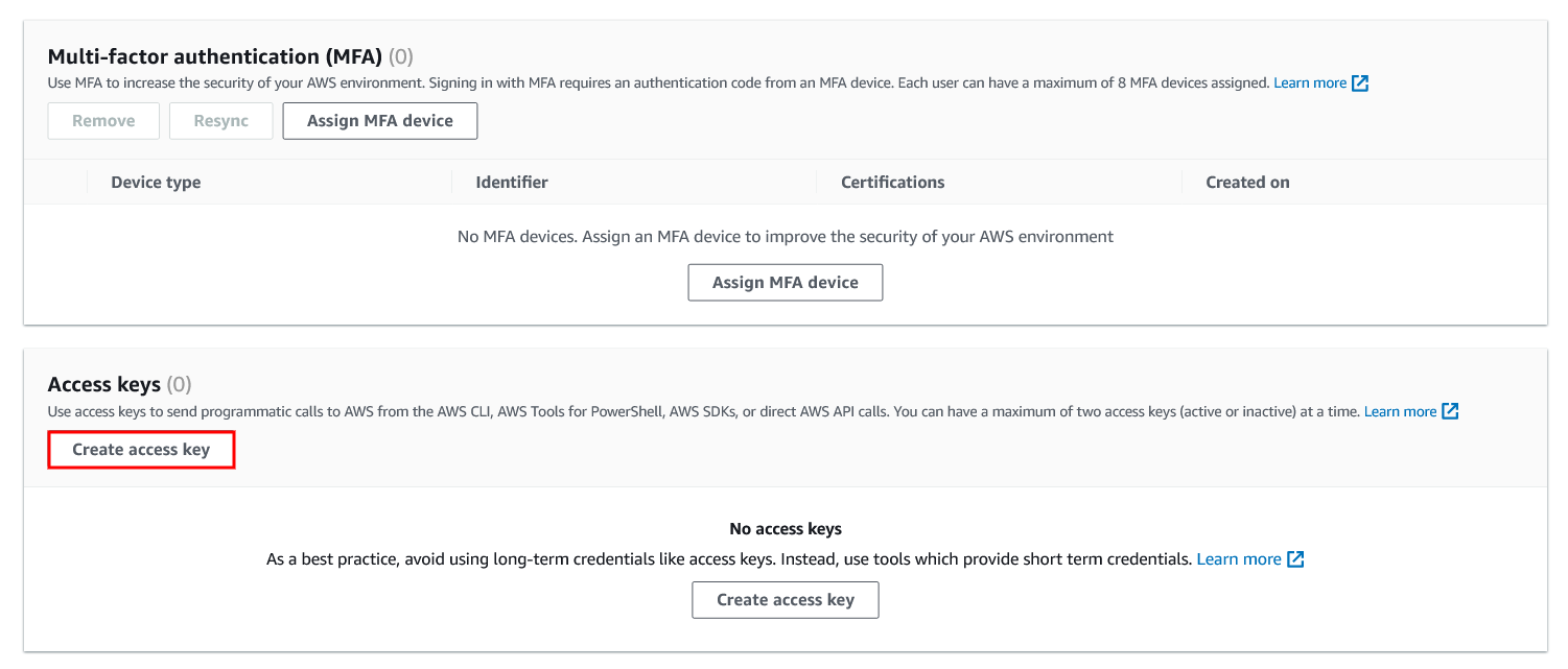 aes_create_access_key aes_create_access_key