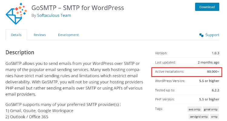 gosmtp-80k-active-installation gosmtp-80k-active-installation