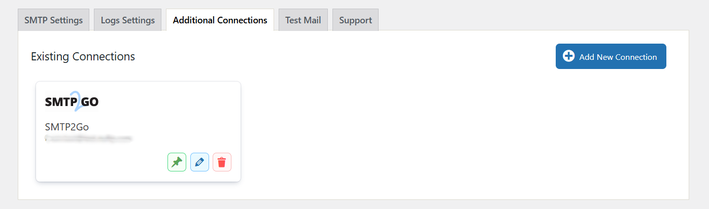 Additional Connection created